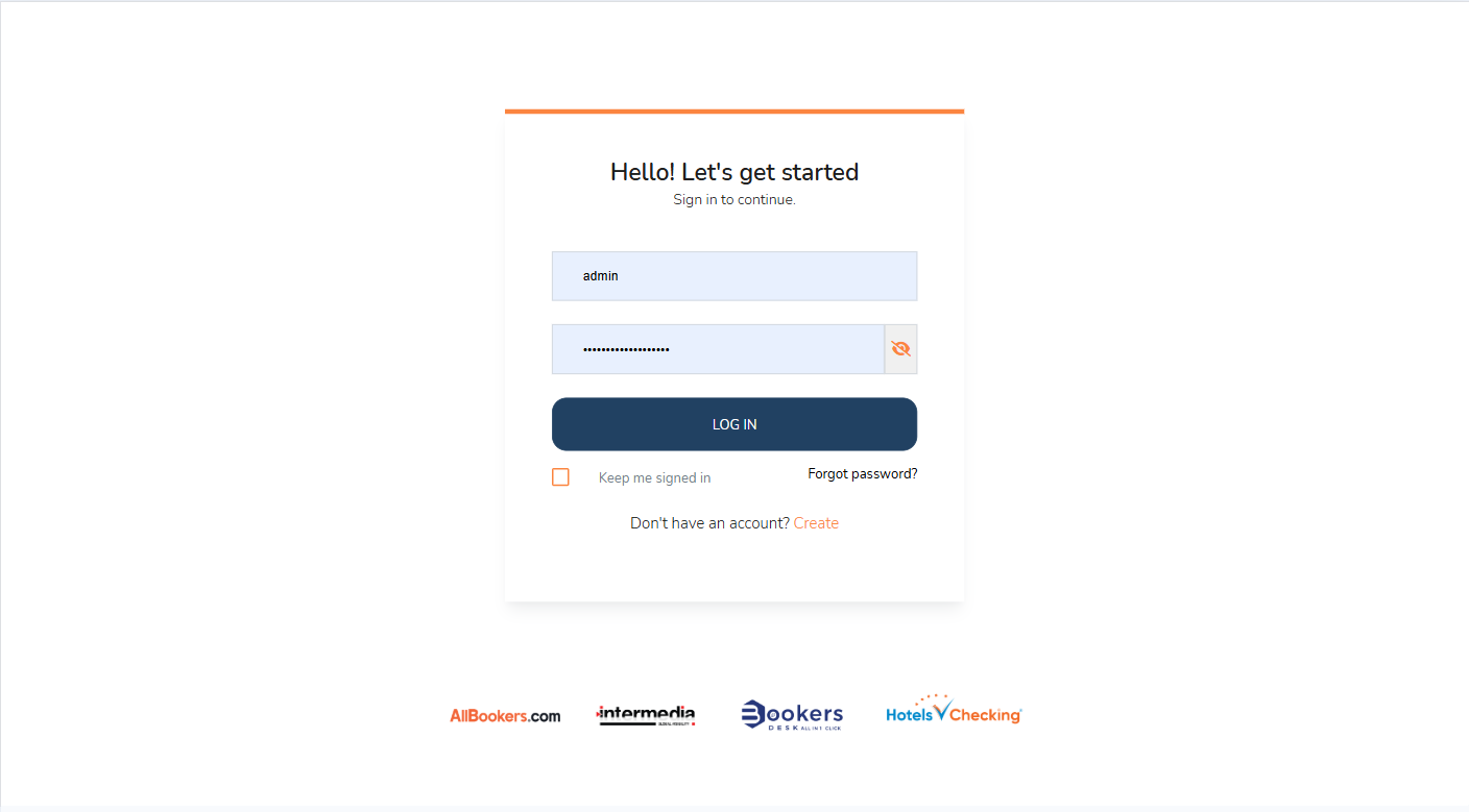 Allbookers Admin Panel