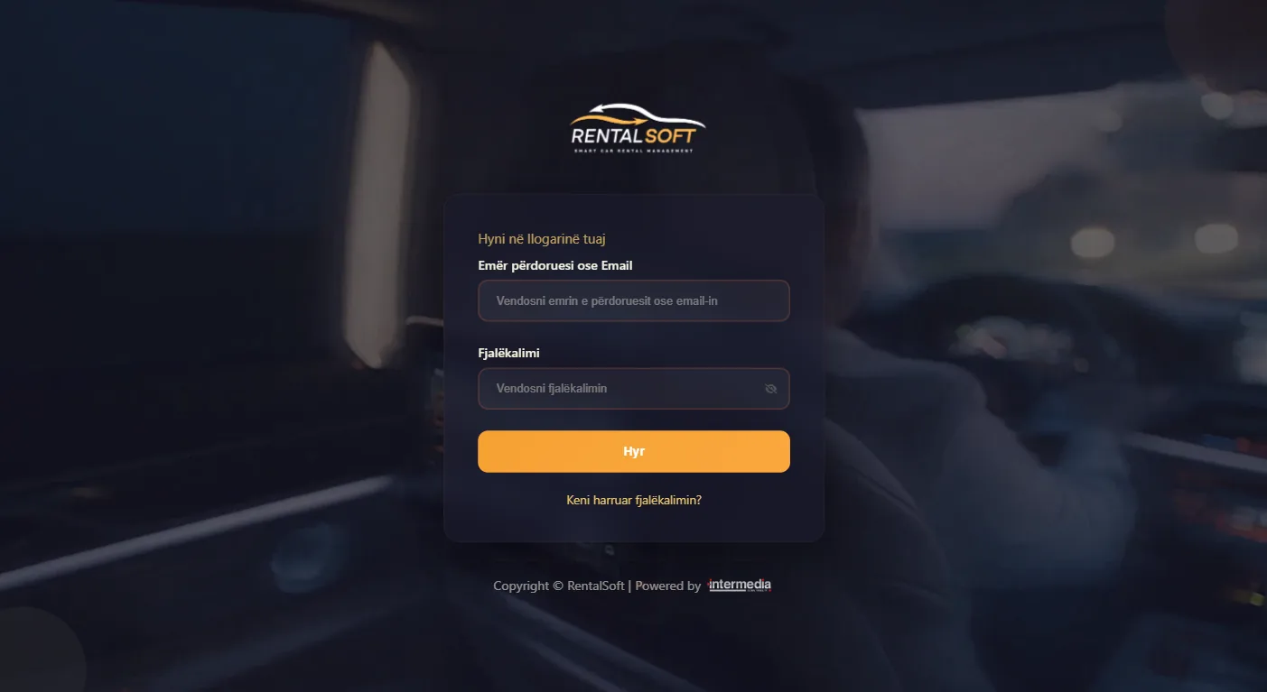 RentalSoft Panel